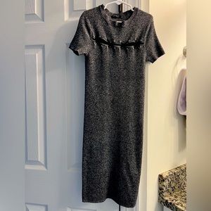 Small Bershka fitted above the knee length dress